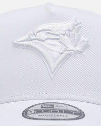 New Era Toronto Blue Jays 'Easy White' 9FORTY A-Frame Snapback White/White