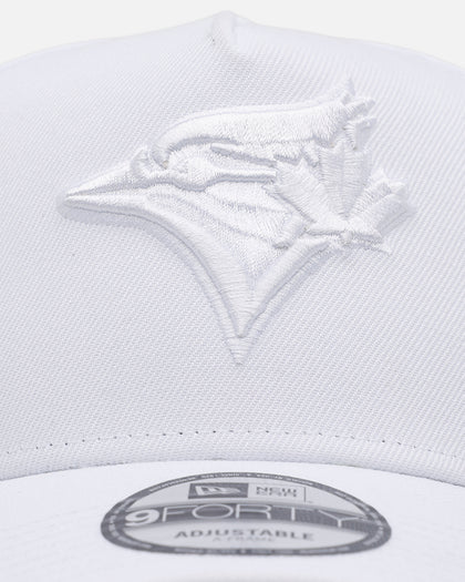 New Era Toronto Blue Jays 'Easy White' 9FORTY A-Frame Snapback White/White