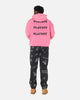 Playboy Stack Washed Hoodie Washed Raspberry