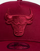 New Era Chicago Bulls "Cardinal Tonal" 9FORTY A-Frame Snapback Cardinal