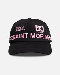 Saint Morta Speed Racing Snapback Black/Pink