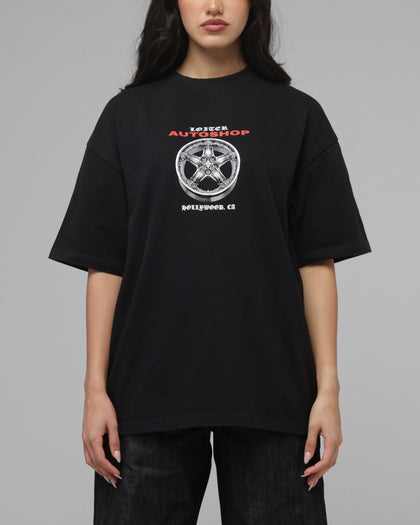 Loiter Body Shop T-Shirt Black
