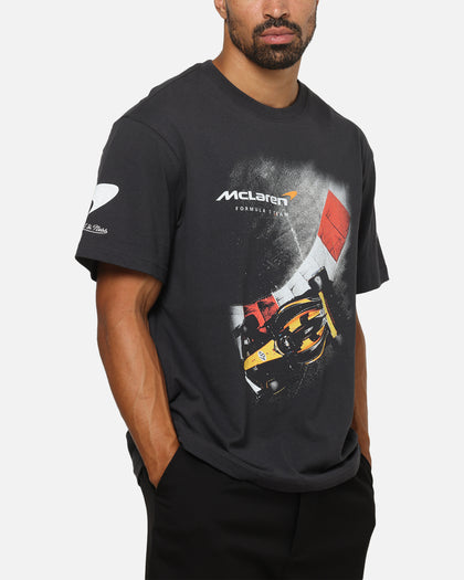 Mitchell & Ness X Mclaren F1 Team Birdseye Apex T-Shirt Washed Black