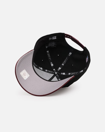 New Era Washington Commanders 'Burgundy Hearts' 9FORTY A-Frame Snapback Black/Maroon