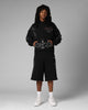 Loiter Opaque Rhinestone Premium Hoodie Black