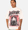 Loiter Dog Tag Oversized T-Shirt Off White