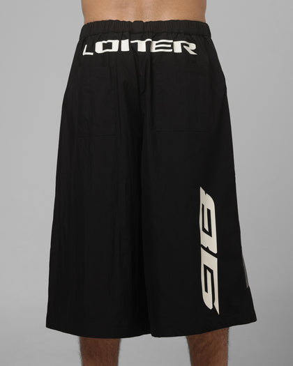 Loiter Moto Shorts Black