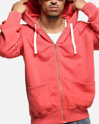 Champion Time Capsule Full Zip-Through Hoodie Red