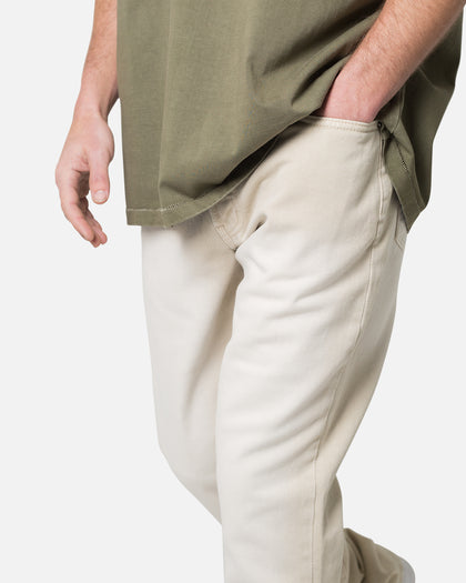 MNML B375 Flare Denim Jeans Light Tan