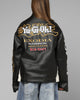 Loiter X Yu-Gi-Oh! Exodia Biker Jacket Black/Off White