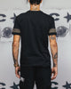 Carre Bars T-Shirt Black/Khaki