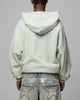 Loiter Atmosphere Full Zip Hoodie Washed Green