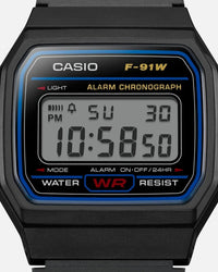 Casio F91W-1 Watch Black
