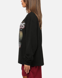 Bleacher Athletic Brisbane Broncos NRL 1908 Adult Crewneck Black