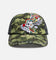 Ed Hardy Heart And Skull Trucker Snapback Camo