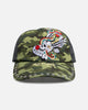 Ed Hardy Heart And Skull Trucker Snapback Camo