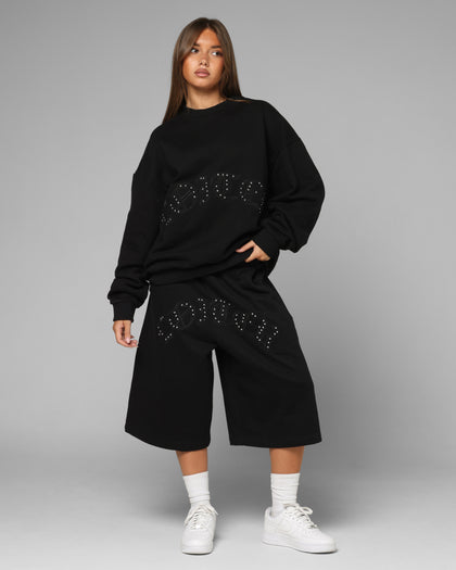 Loiter Destruct Crewneck Black