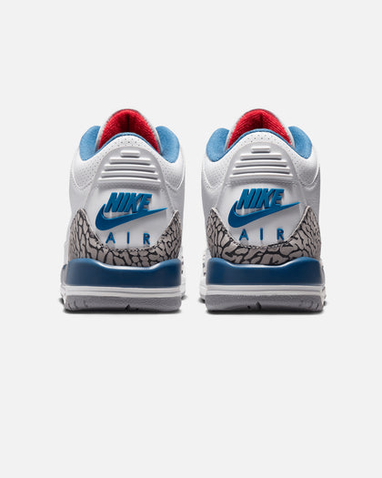 Jordan Jordan Kids' Air Jordan 3 Retro "True Blue" (GS) White/Red/Blue