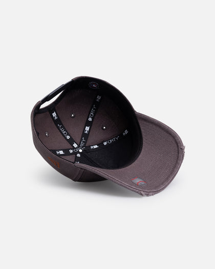 New Era Los Angeles Dodgers 'Canvas Graphite Grey' 9FORTY A-Frame Snapback Washed Graphite