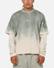 Saint Morta Divine Regiment Long Sleeve T-Shirt Green/Off White