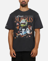 Mitchell & Ness X Mclaren F1 Team Bootleg Lando Norris T-Shirt Washed Black