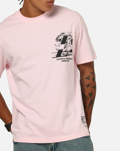 Mitchell & Ness Los Angeles Lakers Champ Chrome T-Shirt Pink