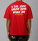Loiter Made Me Puff Print T-Shirt Red