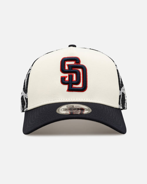 New Era San Diego Padres  'Fourth Of July' 9FORTY A-Frame Snapback Chrome/Navy