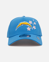 New Era Los Angeles Chargers 'Cherry Blossoms' 9FORTY A-Frame Snapback Official Team Color