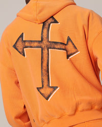Saint Morta SSIX Vintage Hoodie Orange
