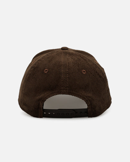 New Era Atlanta Braves 'Cord Tones' 9FORTY A-Frame Snapback Walnut