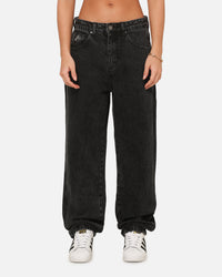 Worship Supplies Lounger Jeans Black Rinse