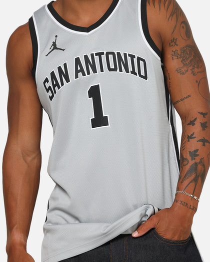 Nike Victor Wembanyama San Antonio Spurs 2025/26 Statement Edition Dri-FIT NBA Swingman Jersey Silver