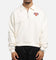 Mitchell & Ness New York Knicks Boxy Quarter Zip Crewneck Egret