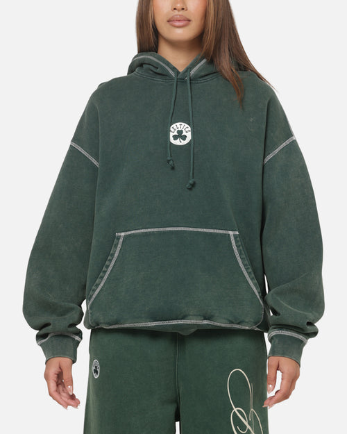 Mitchell & Ness Boston Celtics Star Script Hoodie Pine Green