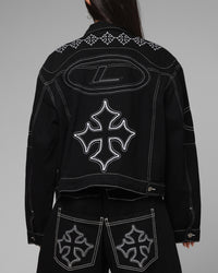 Loiter Daytona Denim Jacket Black
