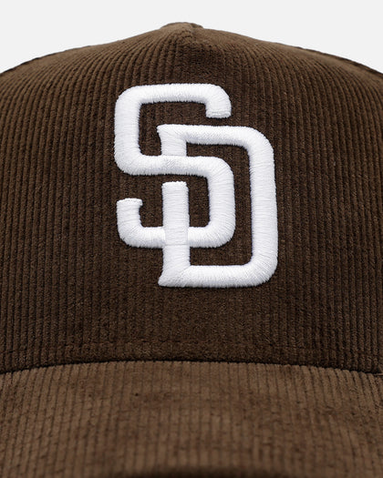 New Era San Diego Padres 'Cord Tones' 9FORTY A-Frame Snapback Walnut