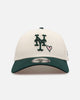 New Era New York Mets 'Pink Satin Hearts Green' 9FORTY A-Frame Snapback Chrome/Dark Green