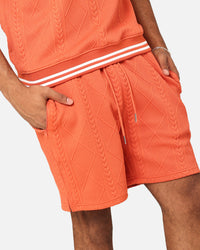 XXIII Danny Knit Shorts Bright Red