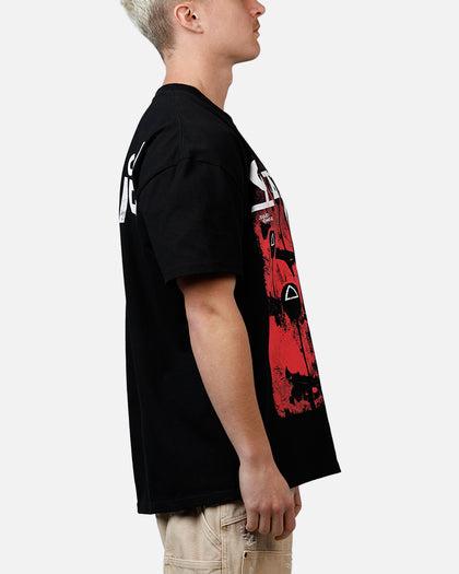 Goat Crew X Squid Game Masked Men T-Shirt Black