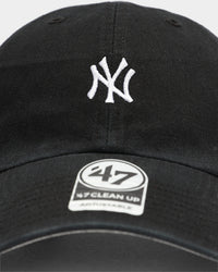 47 Brand New York Yankees Clean Up Strapback Black