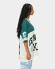 BEENTRILL Numerals Football Jersey Cream/Green