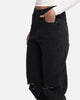 XXIII Women's Straight Leg Jeans Washed Black