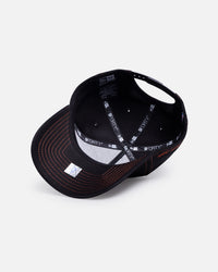 New Era Los Angeles Lakers 'Spider Web' 9FORTY A-Frame Snapback Black/Orange