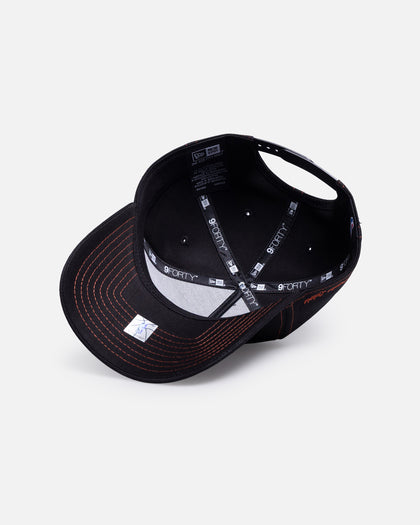 New Era Los Angeles Lakers 'Spider Web' 9FORTY A-Frame Snapback Black/Orange