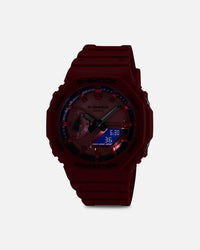 G Shock GA2100RRB-4A Watch Red/Red