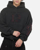 Saint Morta Requiem Boxy Hoodie Washed Black