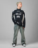 Loiter Night Crawler Long Sleeve T-Shirt Black/White