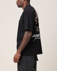 Saint Morta Wildflower T-Shirt Black