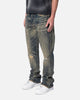 MNML B384 Flare Denim Jeans Rust